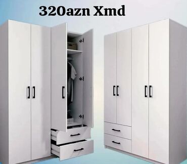 Açılan, 6 qapı Düz dolab, Şifonyer