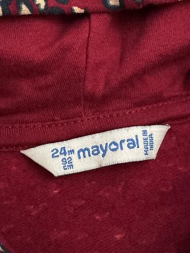 Детский мир: Mayoral qız uşağı üçün kapüşonlu ceket/svitşot - Brend: Mayoral - — 2