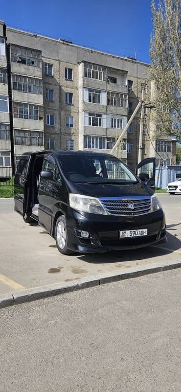 лобовое стекло на мерс 124: Toyota Alphard: 2005 г., 3 л, Автоматтык, Газ, Вэн/Минивэн