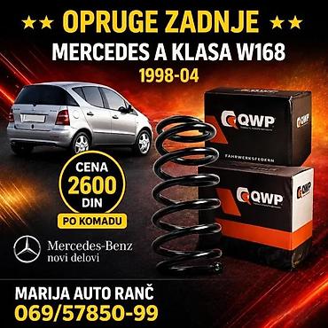 Sistem upravljanja i oslanjanja: AMORTIZERI MERCEDES A KLASA W168 ZADNJI 4 | ⭐amortizeri mercedes a — 5