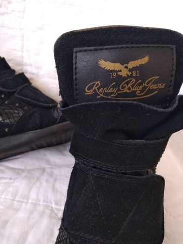 Women's Sneakers and athletic shoes: Replay, 38, bоја - Crna — 4