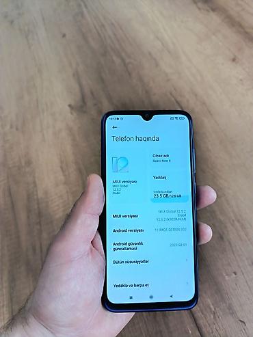 note 12: Redmi Note 8, 128 GB, rəng - Mavi, İki sim kartlı — 3
