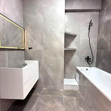 red centr: 3 комнаты, 74 м², Кок-Жар мкр Элитка, 9 этаж, Евроремонт — 7