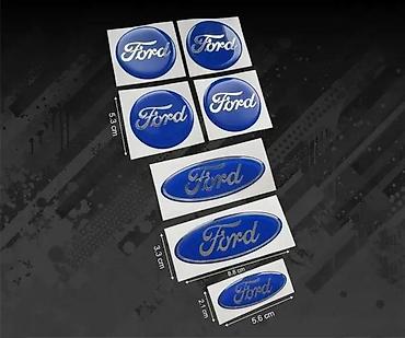 potencija: Nalepnice - FORD 3D Stikeri za haubu-gepek-volan-felne-2403 📌 Opis — 2
