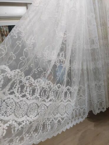 Pərdə və tüllər: Tül pərdə və krujeva kolleksiyası - Model çeşidi: yüngül, şəffaf — 6