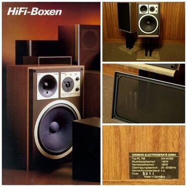 Zvučnici i stereo sistemi: Masivni, kvalitetni Siemens trosistemci s početka 80ih, iz čuvenog — 2