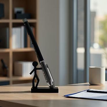 Qələm qabları: Qələm Tutacağı – Masaüstü Aksessuar - Dizayn: Minimalist, mat — 13