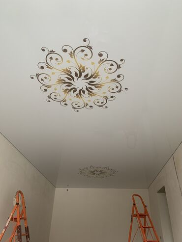 Натяжной потолок: Натяжной потолок Глянцевое, Матовое, 3D потолки Монтаж, Гарантия, Демонтаж — 3