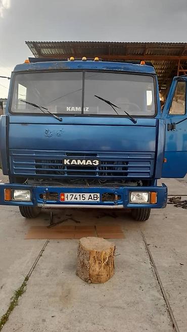 Аренда самосвала: КАМАЗ самосвал, синий, колесная формула 6x4. Основные характеристики — 3