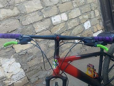 velosiped 28: Dağ velosipedi – 26" - Çərçivə: alüminium rəngləmə (qırmızı-qara) — 2