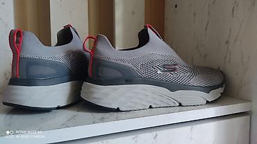 Кроссовки и спортивная обувь: Мужские кроссовки, 41, Skechers, Новый, цвет - Серый, Самовывоз — 2