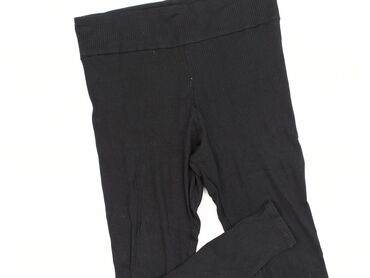 legginsy ocieplane damskie plus size: Legginsy damskie, M