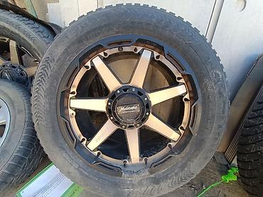 d 110: Колеса в сборе 275 / 50 / R 20, Зимняя шипованная, Б/у, Внедорожные (АТ/МТ), Литые — 1