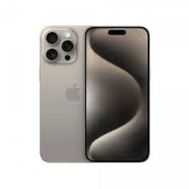 Apple iPhone: IPhone 15 Pro Max, Б/у, 256 ГБ, Natural Titanium, Коробка, Чехол, 90 %