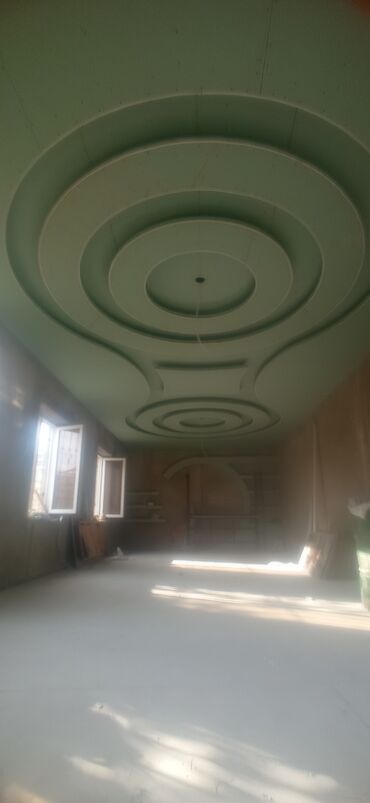 Alçipan: Istənilən növ alçıpan fiqurlarının yığılması tv agentlərin ara kesme — 6