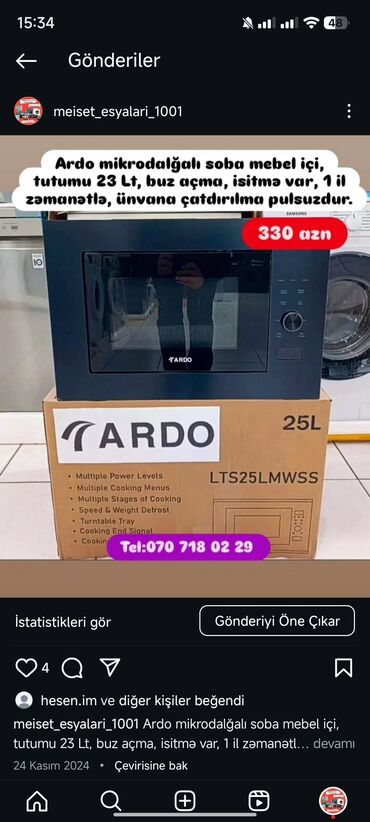 Duxovkalar: Duxovka Elektrik, Ayrıca dayanan — 20