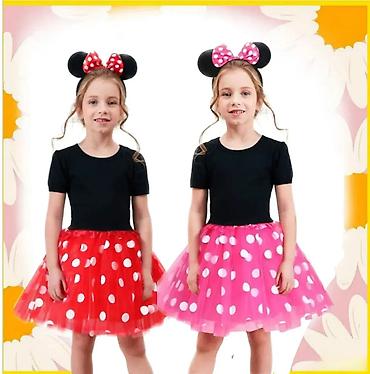minnie: Kostim Minnie Mouse 🎀🐭 Šarmantan kostim koji će oduševiti svaku malu — 1