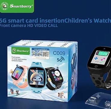 Smartbarry C009 Uşaq Ağıllı Saatı – 5G dəstəkli, SIM-kart yuvalı