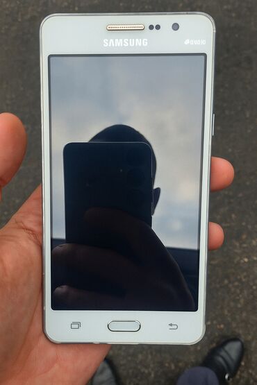 samsung qrand prime: Samsung Galaxy Grand, 16 GB, rəng - Ağ, Sensor, Simsiz şarj, İki sim kartlı