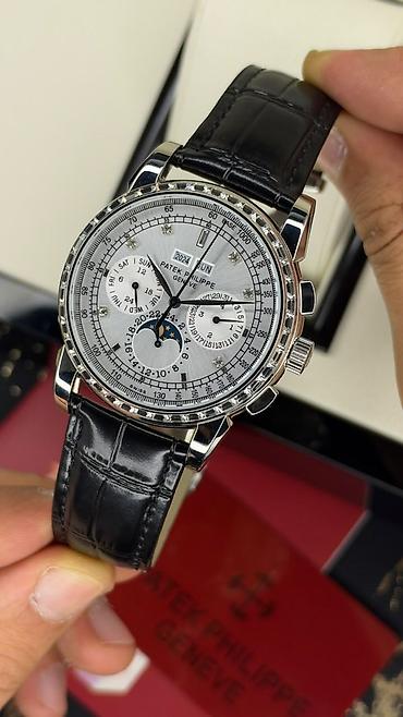 bas ortusu: Yeni, Qol saatı, Patek Phillipe, rəng - Qara — 3