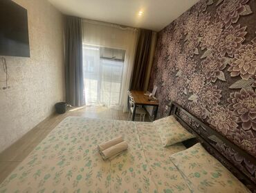 гостевой дом аренда: 1 бөлмө, Душ кабинасы, Жаздык, жууркан-төшөк каптары, Кондиционер