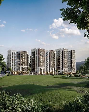 2 8: 3 комнаты, 83 м², Орто-Сай с. Элитка, 3 этаж — 5