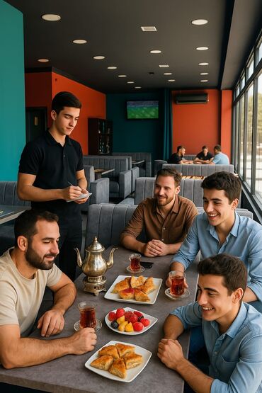 Ofisiantlar: Ofisiant tələb olunur, Restoran, Gündəlik ödəniş, 18-29 yaş, Təcrübəsiz — 7