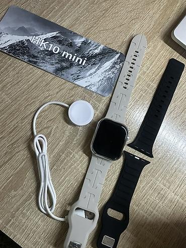 xiaomi band 10: Умные часы HK10 mini Компактные смарт-часы с прямоугольным сенсорным — 1