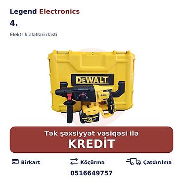 kreditle drel: Elan başlığı: Elektrik alətlər dəsti 4 Elektrik alətləri dəsti – — 1