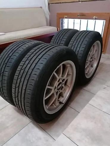 pod 2: BMW BBS RK ALU FELNE SA CONTINENTAL GUMAMA 205-55-16 5X120 | BMW — 4