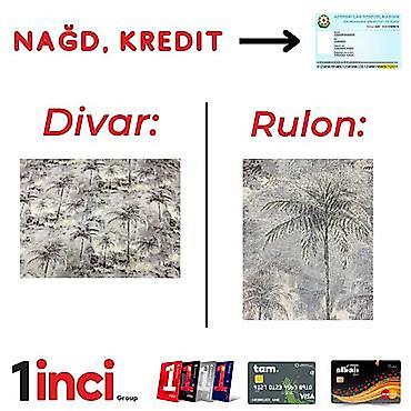 3d şəkillər: Divar kağızı – Flezilin, 3D effektli Xüsusiyyətlər: - Material — 5