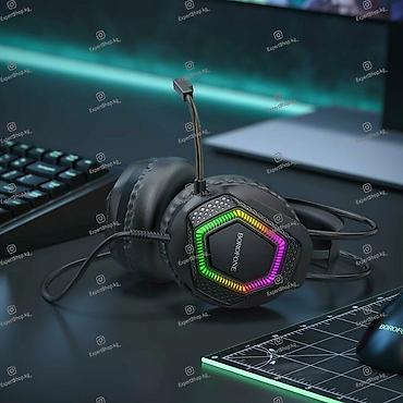 apple studio: Проводные полноразмерные наушники, Borofone, Новый, цвет - Черный — 2