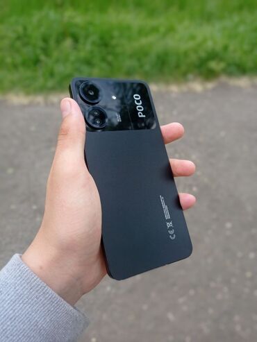Poco: Poco C65, Б/у, 256 ГБ, цвет - Черный, 2 SIM