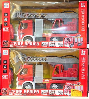 Digər nəqliyyat: 🚒🎮 Nəhəng Pultlu Yanğınsöndürən Maşını (1:12 Scale) – Real Su — 1