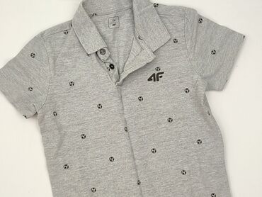 koszulka ze zdjęciem i napisem: T-shirt, 4F Kids, 10 years, 128-134 cm, condition - Perfect