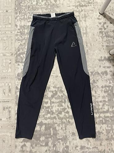 футболка lining: Штаны, Китай, Полиэстер, Осень-весна — 1