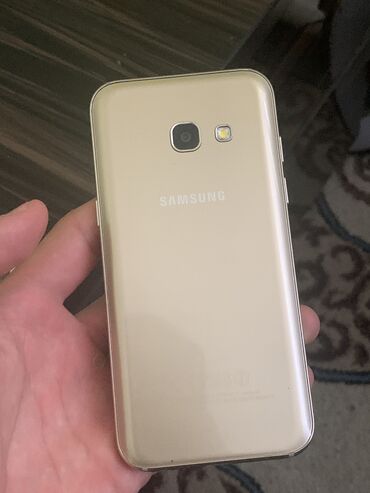 ��3 2017 �������� �� �������������� в Кыргызстан | Samsung: Samsung Galaxy A3 2017 | 16 ГБ цвет - Бежевый | Гарантия, Битый, Трещины, царапины