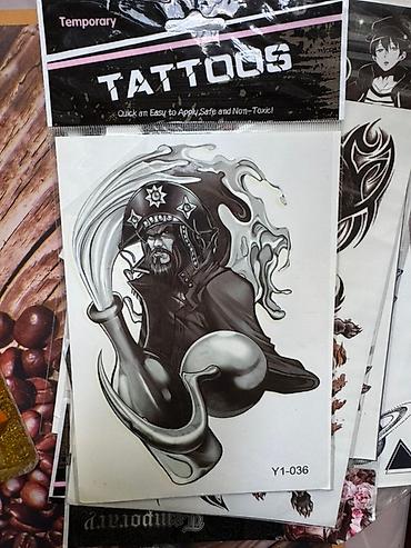 Тату, пирсинг: Временные татуировки — 17