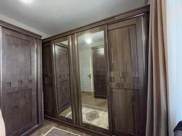 paneler: İşlənmiş, 2 qapılı Düz dolab, Qarderob, paltar dolabı