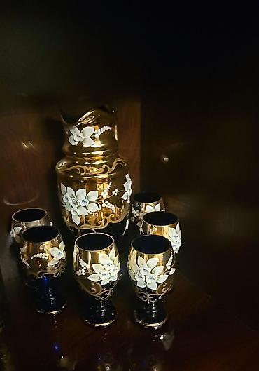 samovar satisi lalafo: Rəng - Qızılı, Şüşə, 6 — 1