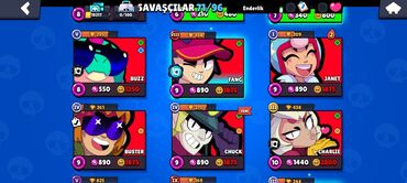 Digər: Brawl Stars oyun hesabı - Profil adı: Ferid<>Gence - Kupa — 8
