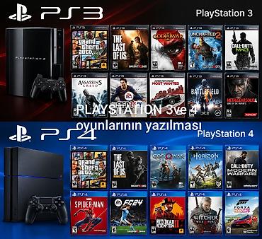 Playstation oyunlarının yazılması hər oyun 2azn lalafo.az -da Playstation oyunlarının yazılması hər oyun 2azn
