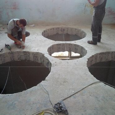 Beton işləri: Beton kesen deşen senarizle şovarezle karotla deliyin açılmasıtros — 6