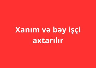Təhsil, elm: Satış meneceri tələb olunur, İstənilən yaş, Təcrübəsiz