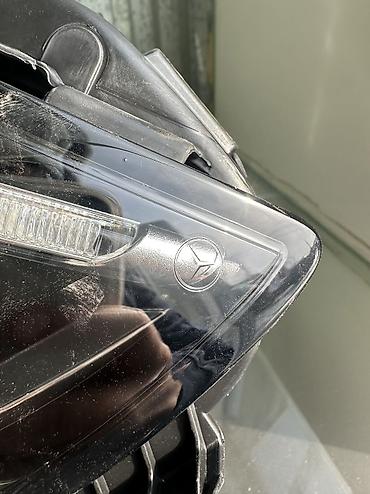 led: Комплект передних фар Mercedes-Benz 2018 г., Б/у, Оригинал, Германия — 2
