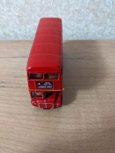 rolls roys: Модель автобуса London Transport Routemaster (двухэтажный красный) - — 4