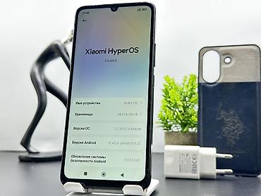 Redmi: Redmi, Redmi 13C, Б/у, 256 ГБ, цвет - Черный, 2 SIM — 6