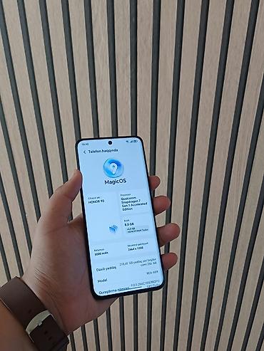 honor x7: Honor 90, 256 GB, rəng - Qara, Zəmanət, Barmaq izi, Simsiz şarj — 4