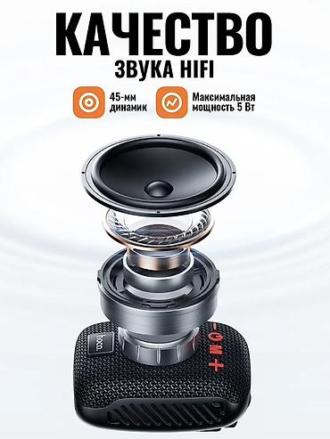 ace pro: Bluetooth-динамик HOCO HC35 с велокреплением - Беспроводное — 3