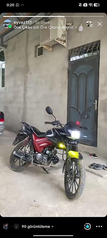 mopet satisi: Tufan - 80, 150 sm3, 2024 il, 79061 km — 3